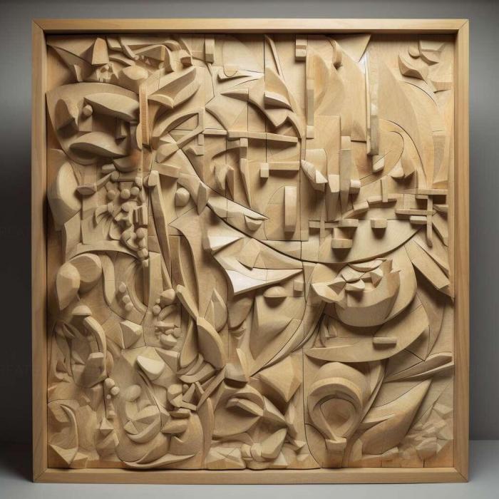 نموذج ثلاثي الأبعاد لآلة CNC 3D Art 